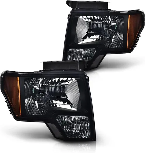 Miniatura 16 de G-PLUS Conjunto de faros, compatible con Ford F150 2009 2010 2011 2012 2013 2014 (no compatible con estilo LED, solo se ajusta sin estilo LED)