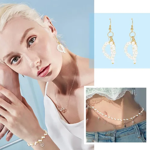 Miniatura 4 de Pandahall Elite, perlas pequeñas redondas brillosas. Canutillos surtidos de raso para joyas. Paquete de caja redonda., Vidrio, 4mm Blanco crema