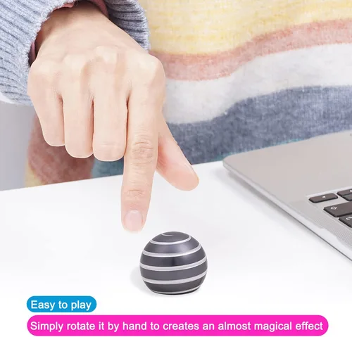 Miniatura 4 de Juguetes de escritorio antiestrés para juguete cinético: gadgets geniales, cosas geniales para niños, adolescentes, adultos, giro de 180 segundos