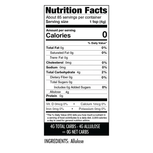 Miniatura 3 de Wholesome Yum Edulcorante de alulosa – Sustituto natural del azúcar granulado – Keto, sin OMG, cero carbohidratos, cero calorías, sin azúcar, sin
