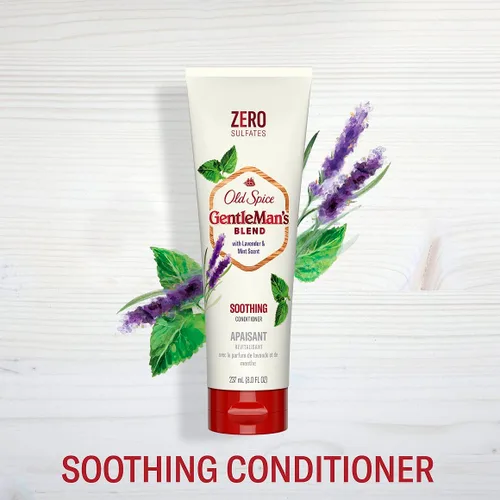 Miniatura 4 de Old Spice Set de champú y acondicionador sin sulfato para hombre con aroma a lavanda y menta, Gentleman's Blend