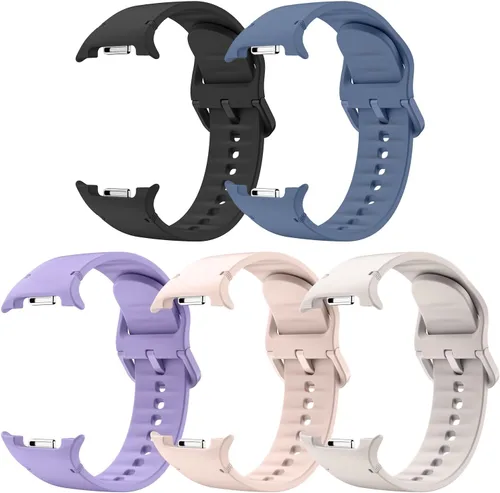Miniatura 16 de Correa deportiva para Samsung Galaxy Watch 8 Band 1.575 in 1.732 in/Galaxy Watch 8 Classic 1.811 in, correa de repuesto de silicona suave