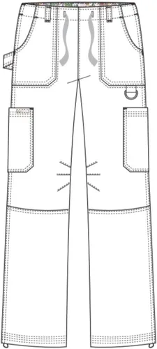 Miniatura 5 de Koi - Pantalón médico cargo Lindsey resistente para mujer