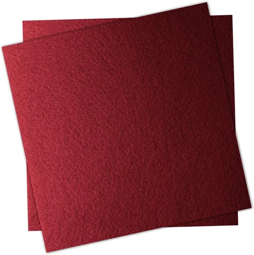 Miniatura 42 de Hojas de tela de fieltro de 6 x 6 pulgadas para manualidades, 0.039 in de grosor, papel de fieltro de colores surtidos para manualidades de costura