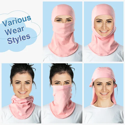 Miniatura 5 de ROCKBROS Balaclava Ski Mask for Men Cold Weather Scarf Windproof Thermal Winter Women Neck Warmer Hood for Cycling Hiking