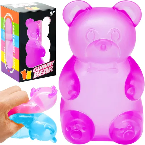 Miniatura 11 de Juguetes para ansiedad, pelotas antiestrés para niños y adultos, cambian de color en el sol, juguetes para ansiedad de azúcar de malta, bola de gel
