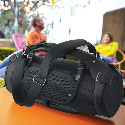Miniatura 8 de Correa de transporte de viaje para JBL Boombox/Boombox 2 - Altavoz portátil impermeable, correa para el hombro con dos cubiertas laterales, bolsa