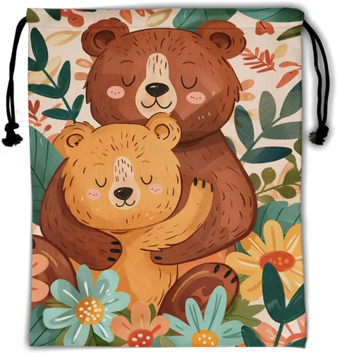 Miniatura 113 de Bolsa de agarre de gimnasia de piel de animal, bolsa de gimnasia con cordón ajustable, bolsa de cuerda para fauna silvestre, Mariposas Galaxy