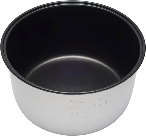 Miniatura 11 de Arrocera comercial grande multifunción - Arrocera profesional de 64 tazas cocidas (32 tazas sin cocinar) con olla antiadherente y tapa con bisagras