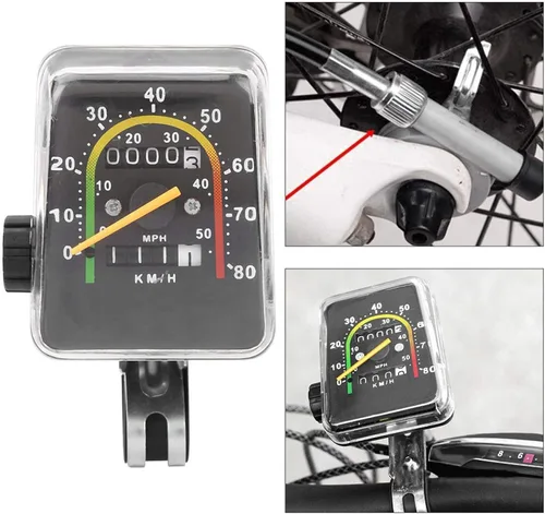 Miniatura 5 de Velocímetro de bicicleta, odómetro de bicicleta impermeable MPH, velocímetro de ciclismo, computadora de bicicleta de montaña, tabla de códigos