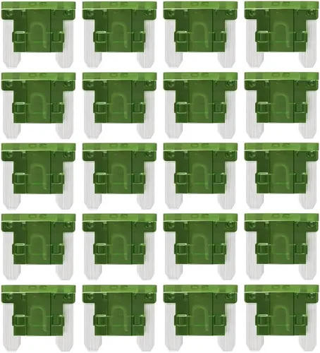 Miniatura 21 de Gebildet Fusibles de coche de hoja Micro2 5A 5A Fusibles automotrices para vehículos recreativos, motocicletas, camiones (paquete de 10 unidades)