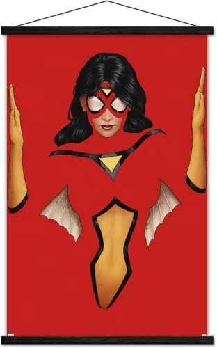 Miniatura 6 de Trends International Marvel Comics Spider Woman - Póster de pared Strikeforce #1, 22.4 pulgadas de largo x 14.7 pulgadas, versión enmarcada
