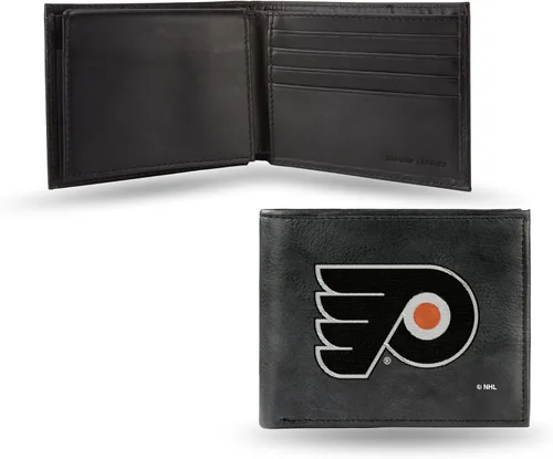Miniatura 8 de Rico Industries NHL Anaheim Ducks - Billetera de cuero bordada