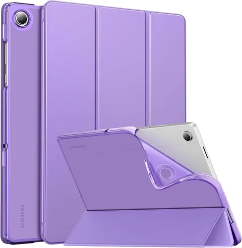 Miniatura 12 de MoKo Funda compatible con Samsung Galaxy Tab A7 Lite de 8.7 pulgadas 2021 (SM-T225/T220/T227), funda inteligente delgada y ligera con triple soporte