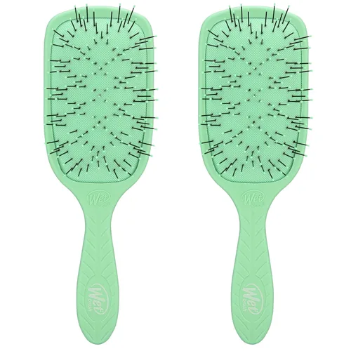 Miniatura 15 de Wet Brush Go Green - Cepillo desenredante de pelo grueso, cerdas IntelliFlex ultrasuaves con AquaVent - Afloja suavemente los nudos mientras