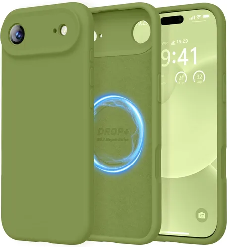 Miniatura 350 de LOVE 3000 Compatible con Funda para iPhone 15, [Cámara de Cobertura Completa de Silicona Suave] [Protección contra Caídas de 8 pies], Forro de Negro