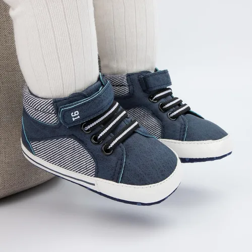 Miniatura 3 de Miamooi Zapatos deportivos para bebés, niños y niñas, suela suave, zapatos de primera caminata, informales, planos, ligeros, para cuna