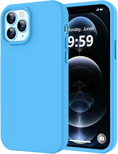 Miniatura 73 de LOVE 3000 Compatible con Funda para iPhone 15, [Cámara de Cobertura Completa de Silicona Suave] [Protección contra Caídas de 8 pies], Forro de Negro