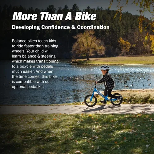 Miniatura 2 de Strider 14x - Bicicleta de equilibrio para niños de 3 a 7 años - Incluye agarres personalizados, asiento acolchado, reposapiés de rendimiento