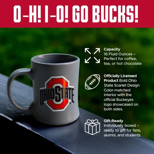 Miniatura 2 de Taza de cerámica Alabama Crimson Tide de 16 oz