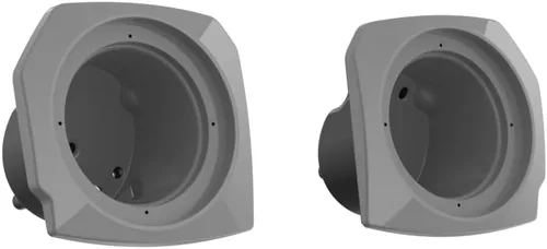 Miniatura 62 de Advanblack Alpine Green Tour Trunk Pack - Paquete de altavoces de 6.5 pulgadas, carcasa de audio trasera, color a juego, paquete de maletero Harley