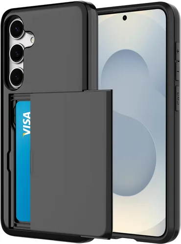 Miniatura 99 de Funda tipo cartera para Samsung Galaxy S22 Ultra con 4 ranuras para tarjetas de crédito a prueba de golpes, funda híbrida de protección reforzada