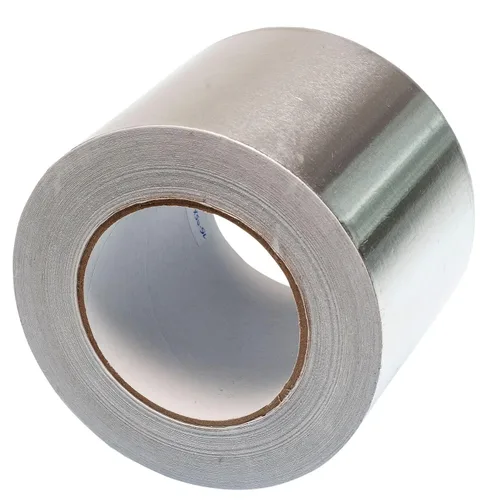 Miniatura 2 de GTSE Cinta de papel de aluminio, rollo de 4 pulgadas x 55 yardas (164 pies) de ancho, cinta metálica plateada ancha multiusos, ideal para HVAC