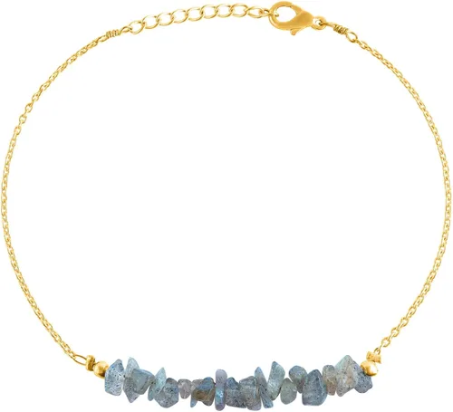 Gemstone Chips Bracelet Gold