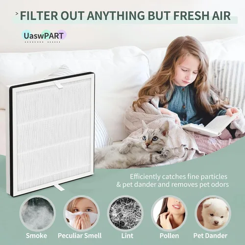 Miniatura 6 de Filtro de aire Europa compatible con Afloia Europa Air Puri-Fier, 3 en 1 H13 True HEPA filtro adecuado para reemplazo de filtro Europa Air