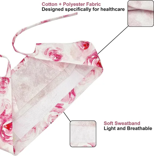 Miniatura 64 de Print Scrub Caps - Sombrero perfecto para enfermeras, médicos y EMTs..