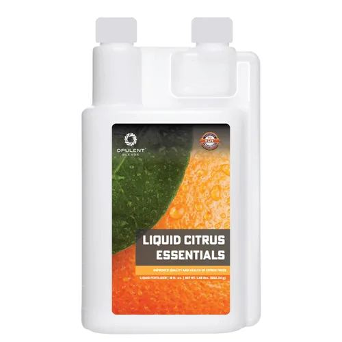 Liquid Citrus Essentials | (16 onzas líquidas) | Aumenta el rendimiento y la salud de los árboles de cítricos | Fertilizante líquido para árboles de