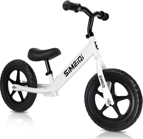 Miniatura 8 de Bicicleta de equilibrio de 12 pulgadas para niños y niñas de 2, 3, 4, 5 años de edad, sin pedal, caminar, equilibrio, entrenamiento, bicicleta