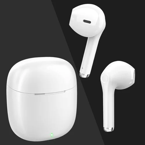 Miniatura 2 de yobola Auriculares inalámbricos, auriculares Bluetooth, graves profundos y ligeros, mini auriculares inalámbricos para correr/fitness, 25 horas