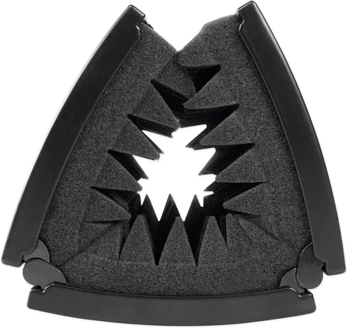 Miniatura 3 de Rockville RockShield 1 Escudo de aislamiento de micrófono de estudio de 3 paneles, espuma amortiguadora de sonido, accesorio de micrófono