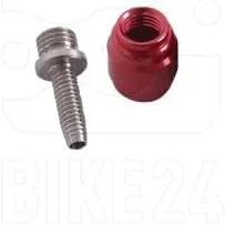 Miniatura 3 de Manguera con freno de disco hidráulico, sigiloso, paquete de ajuste para manguera: incluye 5 roscas de manguera con púas, 5 complementos de ajuste