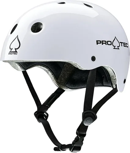 Miniatura 3 de Pro-Tec Classic - Casco para patinar certificado Blanco satinado
