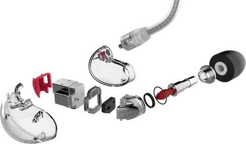 Miniatura 7 de Shure Auriculares con aislamiento de sonido SE846 Gen 2 con cable desmontable de 64" - Transparente