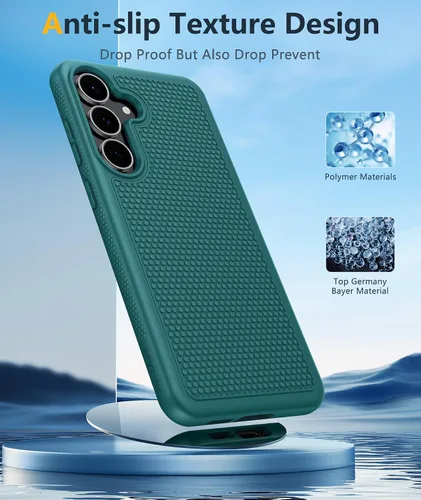 Miniatura 188 de FNTCASE Funda para iPhone 17 Pro: Fundas delgadas translúcidas de color azul claro compatibles con MagSafe, protección completa de la cámara