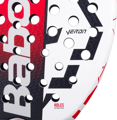 Miniatura 5 de Babolat Technical Veron Juan Lebron - Pala de pádel (blanco/negro/rojo)