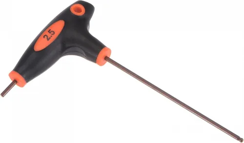 Miniatura 13 de uxcell Llave inglesa de la manija en T de la llave hexagonal del extremo de la bola de 23.0 ft m, acero métrico S2