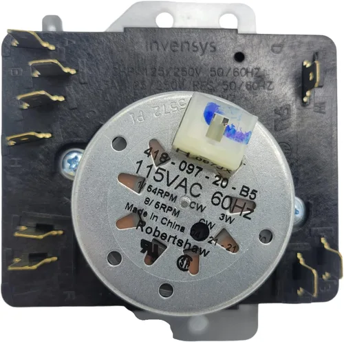 Miniatura 4 de Temporizador de secadora 115VAC 60Hz 3W Reemplazo para Whirlpool W10186032, WPW10186032, 2116926, AH3500198, EA3500198, PS3500198
