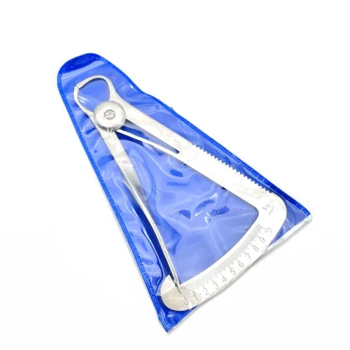 Calibrador interior de acero inoxidable Calibres de medición Calibre de medición 0.000-0.394 in Instrumento Cera Calibre laboratorio dental