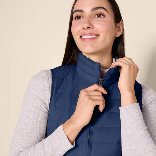 Miniatura 4 de Tienda Essentials Womens Lightweight Water-Resistant Packable Puffer Vest