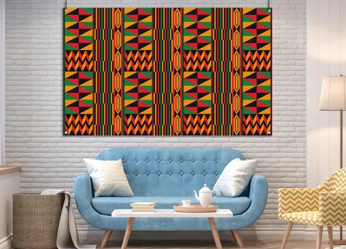 Miniatura 4 de Nepnuser Kwanzaa - Telón de fondo para cabina de fotos, decoración de pared para interiores y exteriores, 5.9 x 3.6 pies