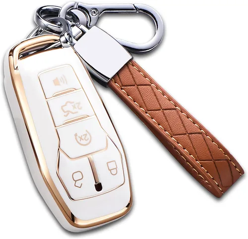 Miniatura 12 de Funda para llavero Ford, funda de protección completa de TPU suave premium para Ford Fusion Mustang F150 Edge Explorer Lincoln MKZ MKC MKX Smart