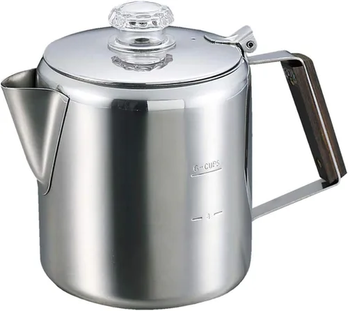 Miniatura 10 de Captain Stag M-1225 18-8 Percolador de acero inoxidable 3 tazas