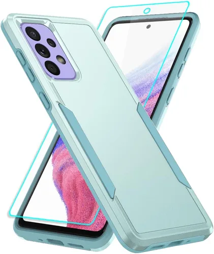 Miniatura 10 de Funda para Samsung A53 5G, Galaxy A53 5G con protector de pantalla HD, [grado militar probada en caídas desde 16 pies], funda protectora de teléfono