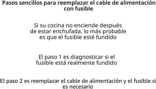 Miniatura 8 de GJS Gourmet Combo de cable de alimentación y fusible de 3 clavijas compatible con Instant Pot Duo (80, Plus 80), EVO (Plus 6, Plus 80), Nova