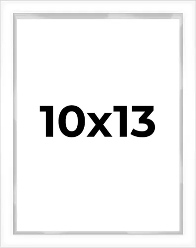 Miniatura 123 de Caja de sombra de 10 x 24 pulgadas, marco blanco contemporáneo – Tamaño interior 10 x 24 x 1 pulgada de profundidad – El marco blanco está hecho