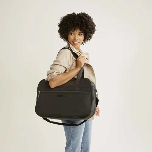 Miniatura 8 de Vera Bradley Bolso de lona plano Lay para mujer